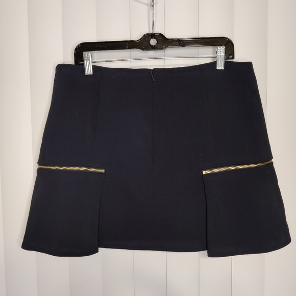 Michael Kors black mini skirt size 14 - Picture 2 of 3